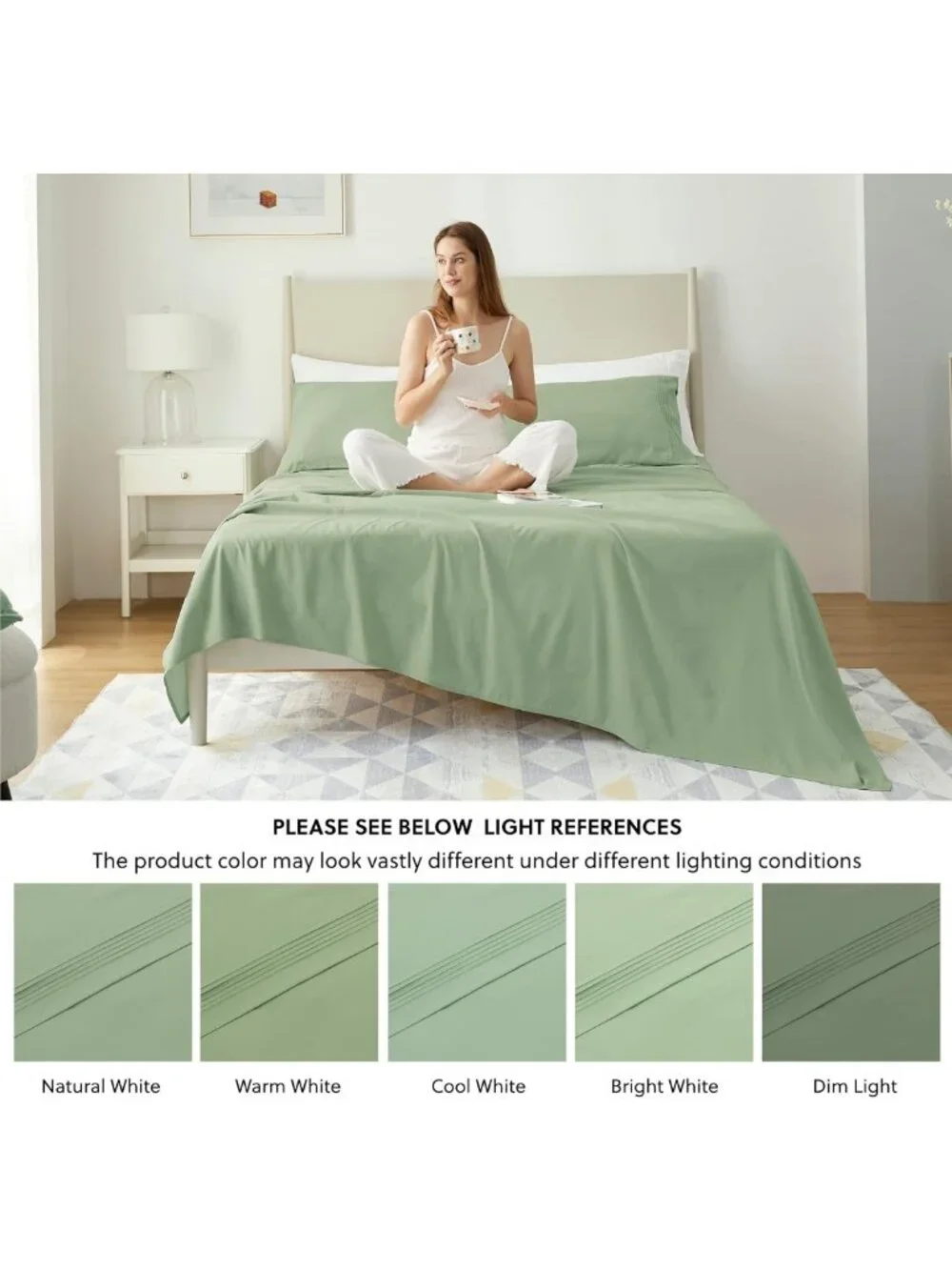 Deep Pocket Queen Sheet Set - Fits Mattresses Up to 21